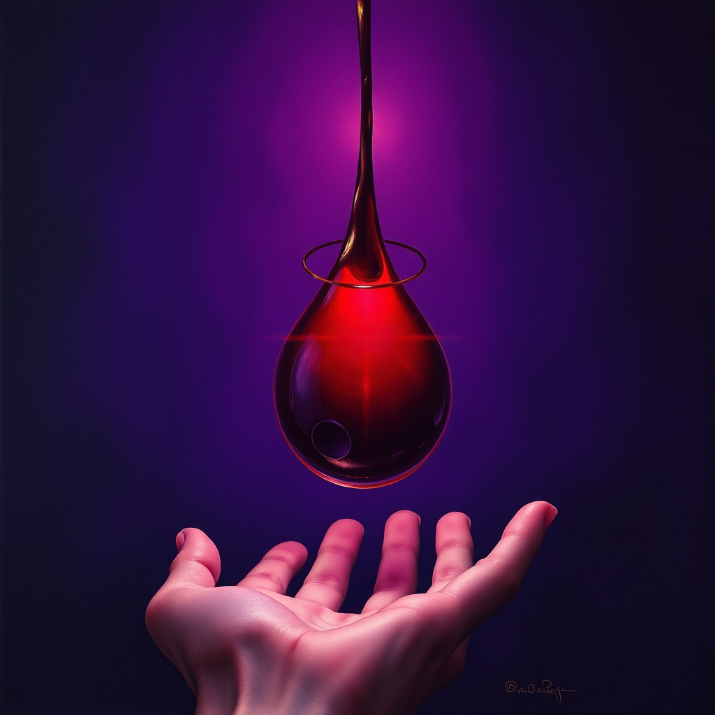 Blood dream symbol hero