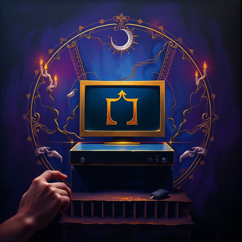 Computer dream symbol hero