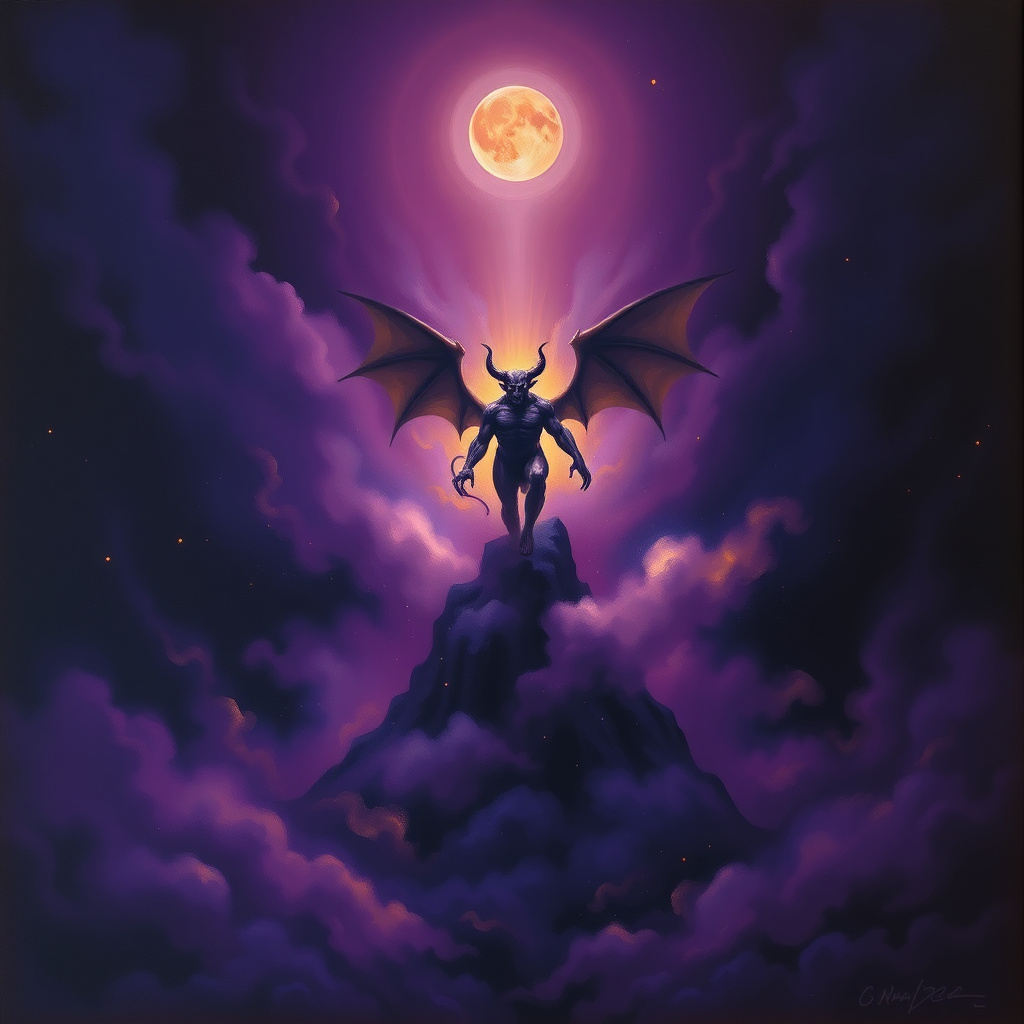 Devil dream symbol hero