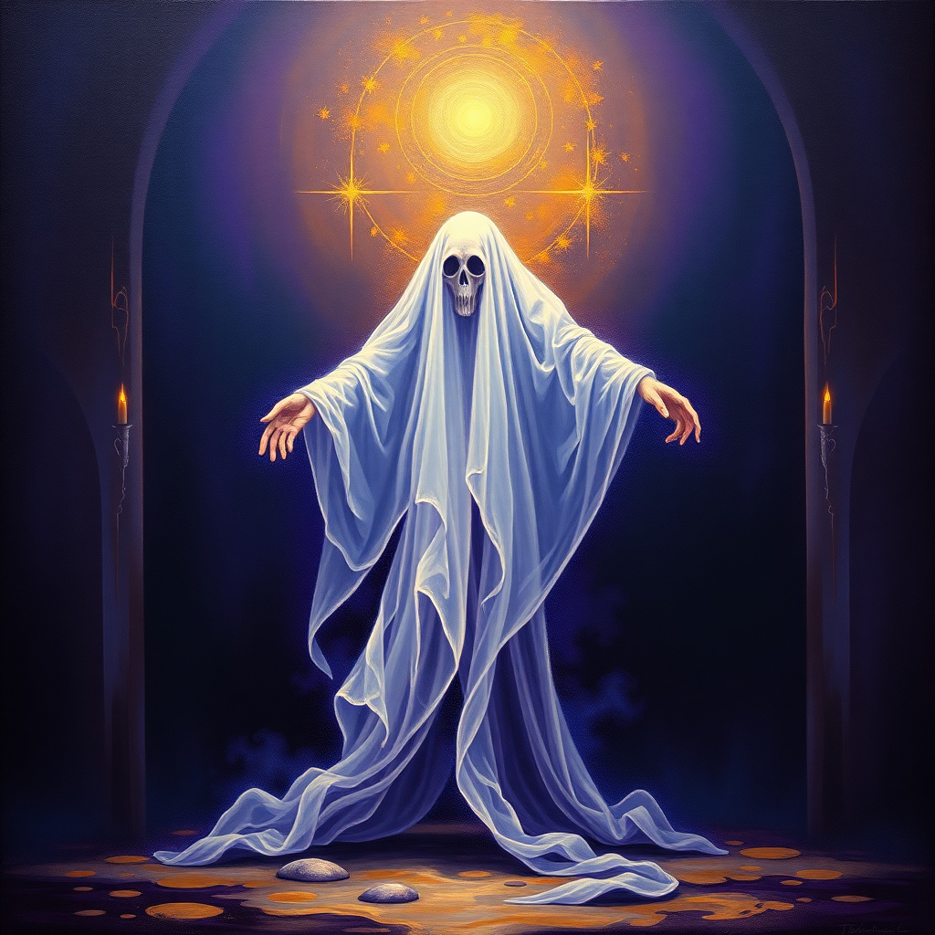 Ghost dream symbol hero