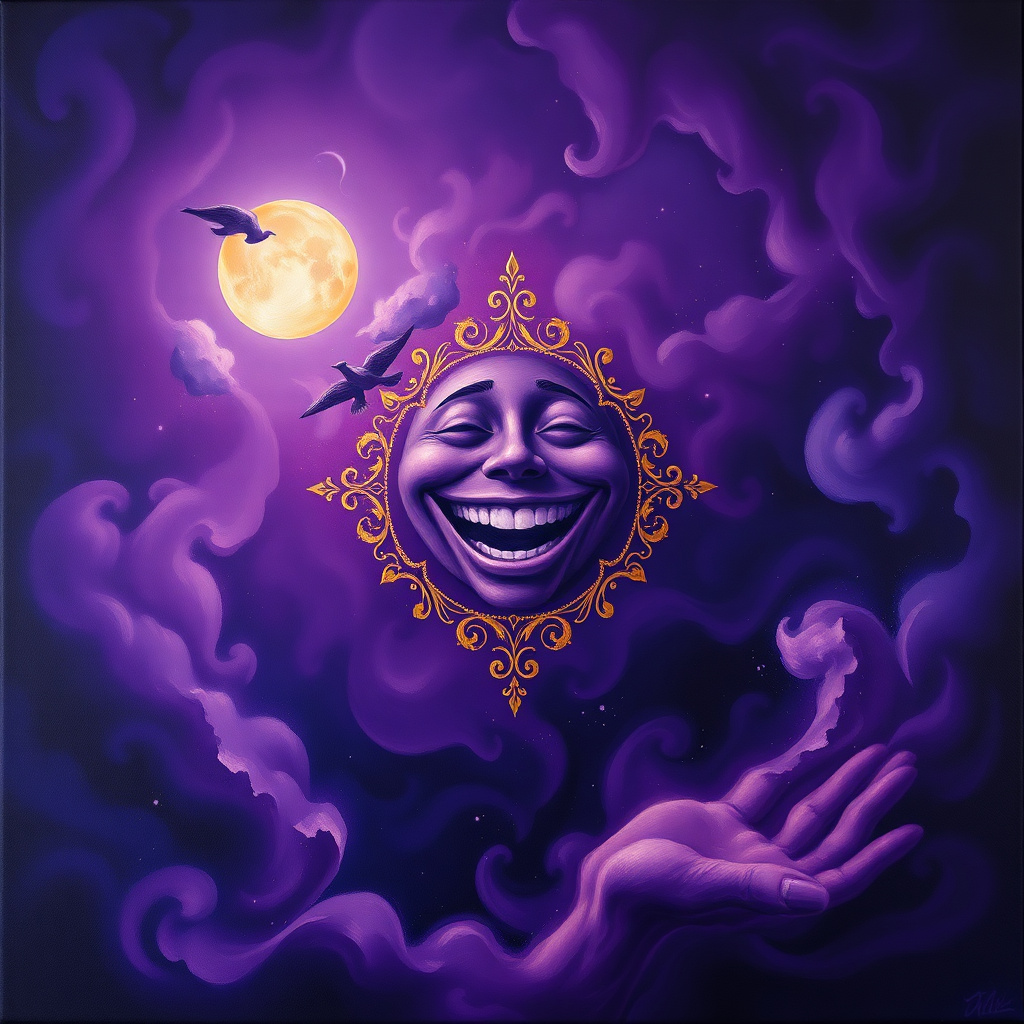 Laugh dream symbol hero