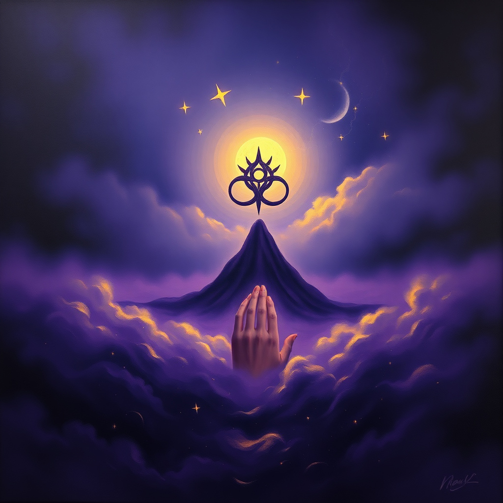 Night dream symbol hero