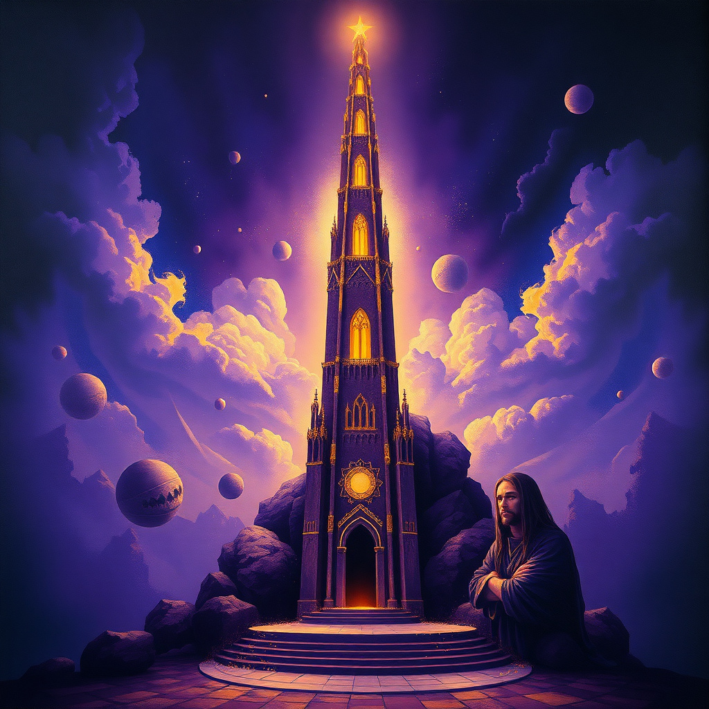 Tower dream symbol hero