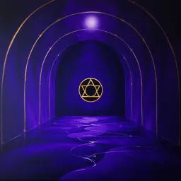 Black dream symbol