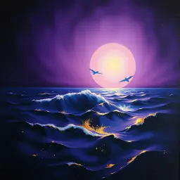 Ocean dream symbol