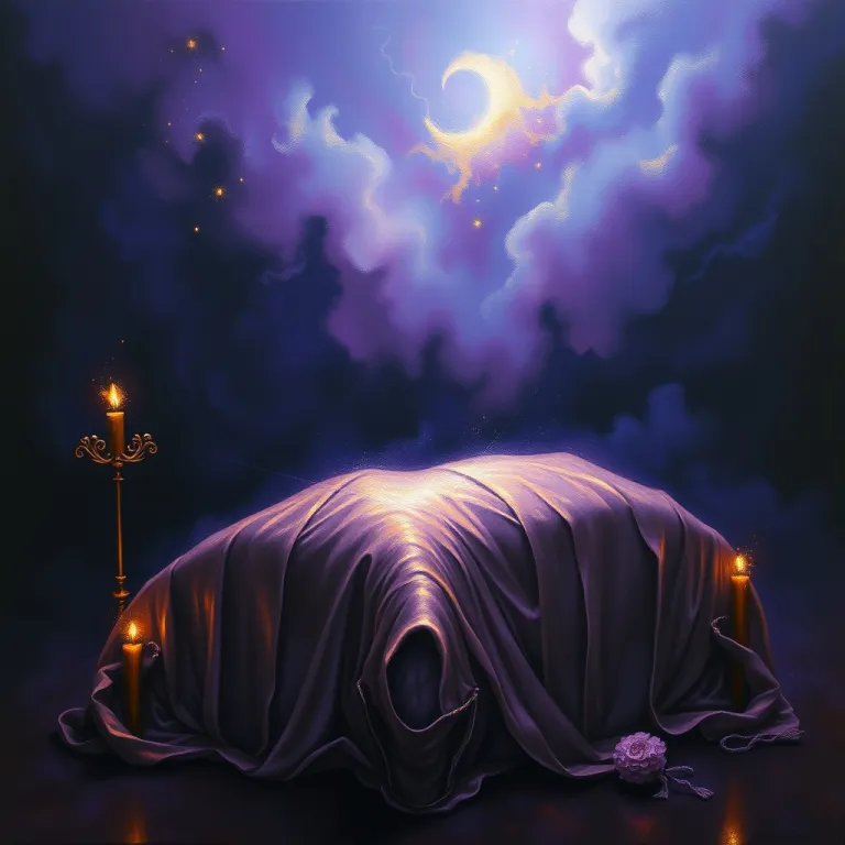 Dreaming About a Funeral dream card