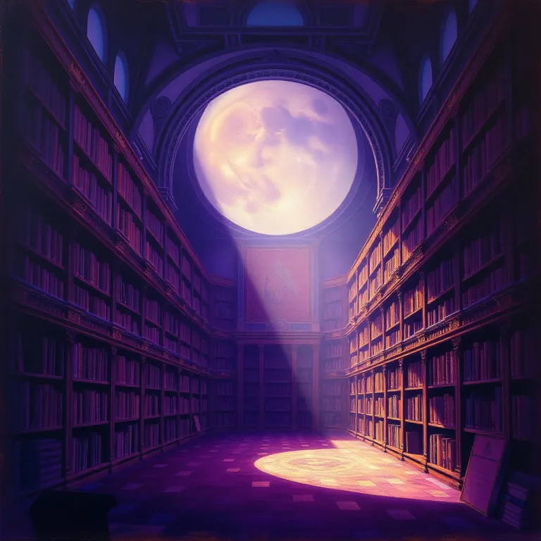 Dreaming About a Library dream card