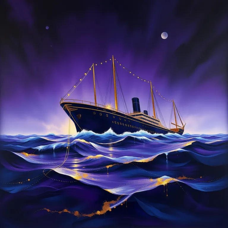 Dreaming About a Ship Sinking dream card