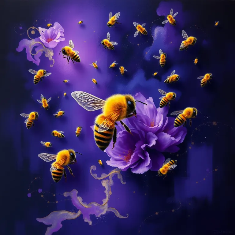 Dreaming About Bees dream card