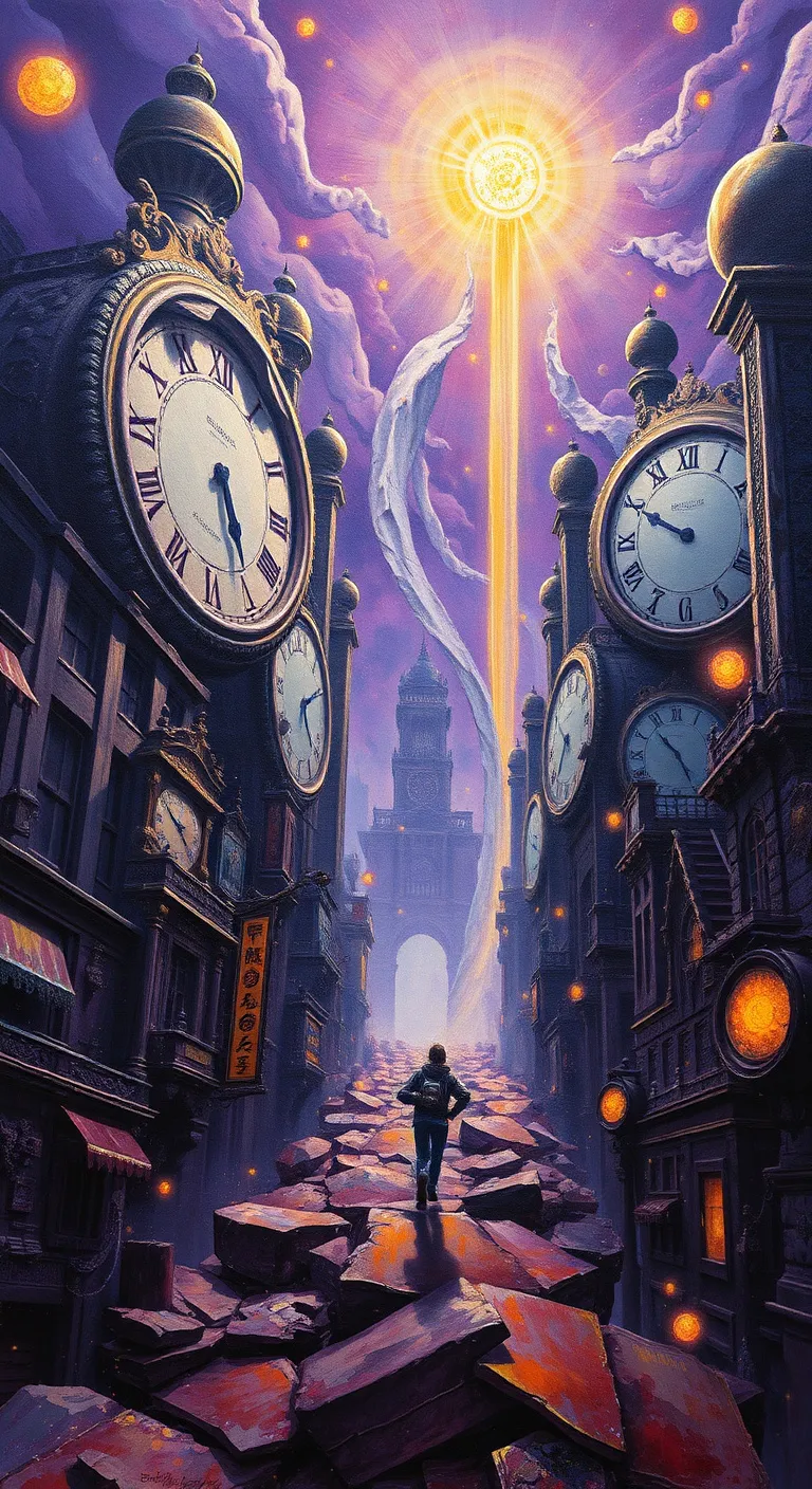 Dreaming About Being Late dream card