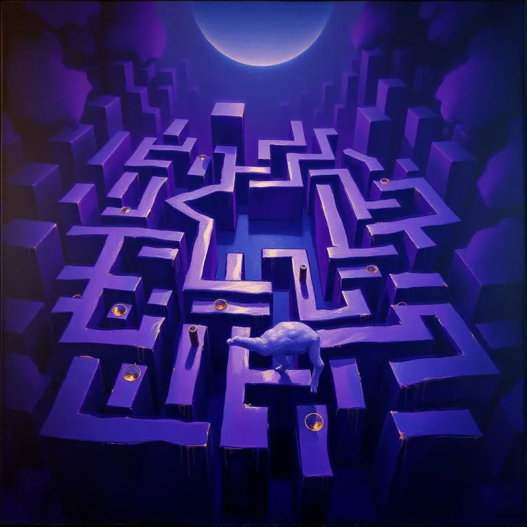 Dreaming About Being Lost in a Maze dream card