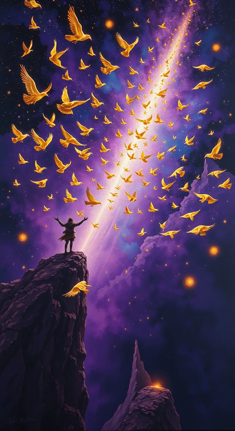 Dreaming About Birds dream card