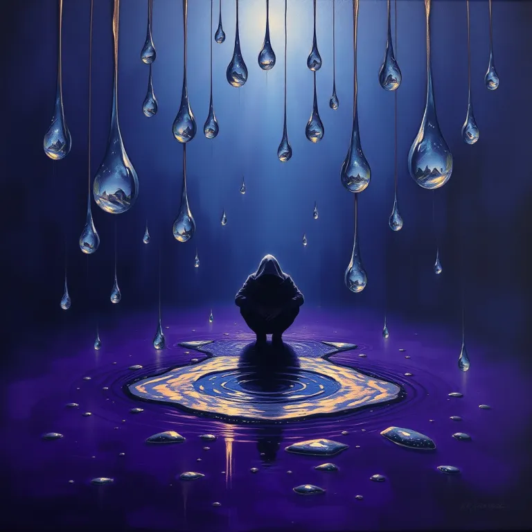 Dreaming About Crying dream card