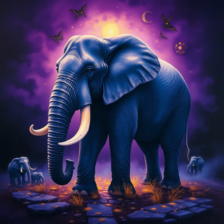 Dreaming About Elephants dream card