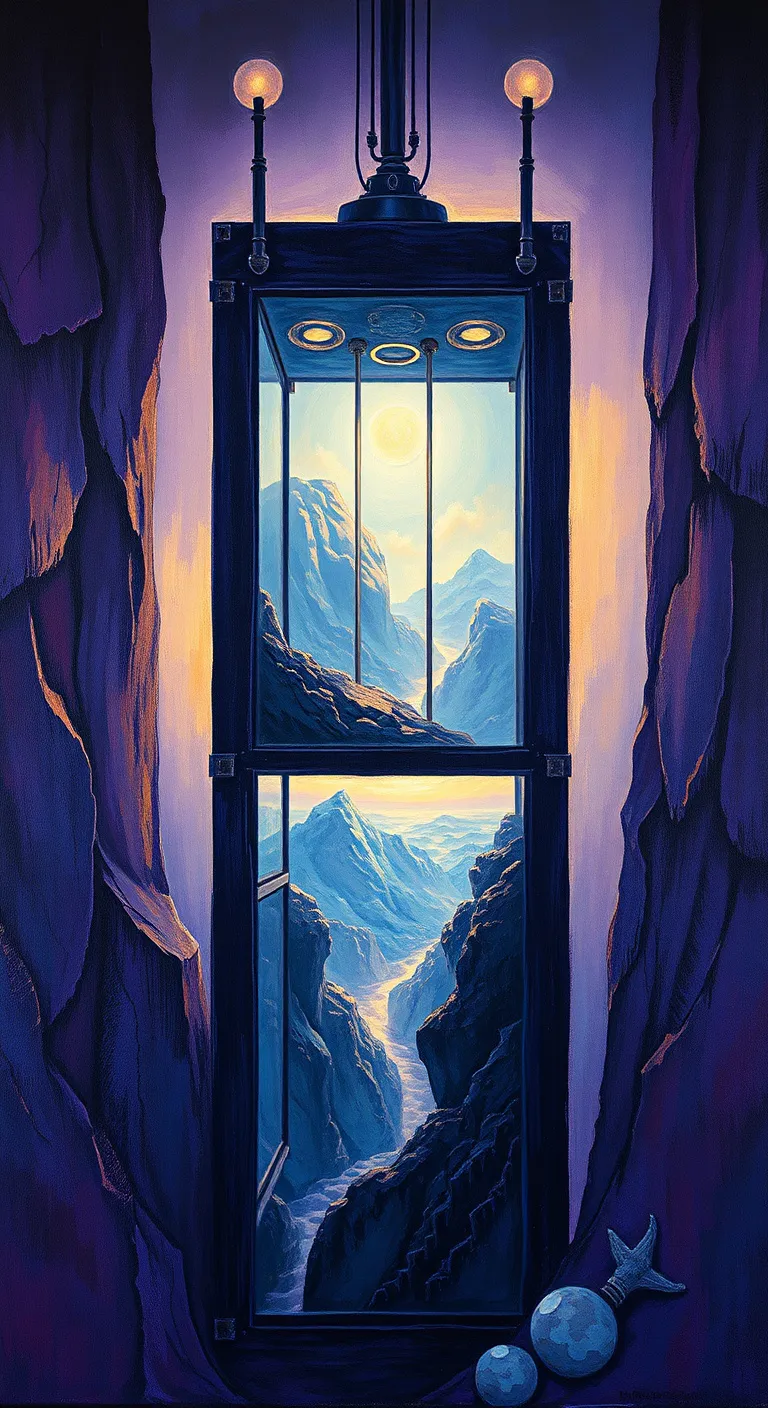 Dreaming About Elevators dream card