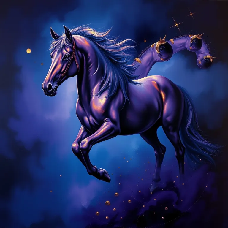 Dreaming About Horses dream card