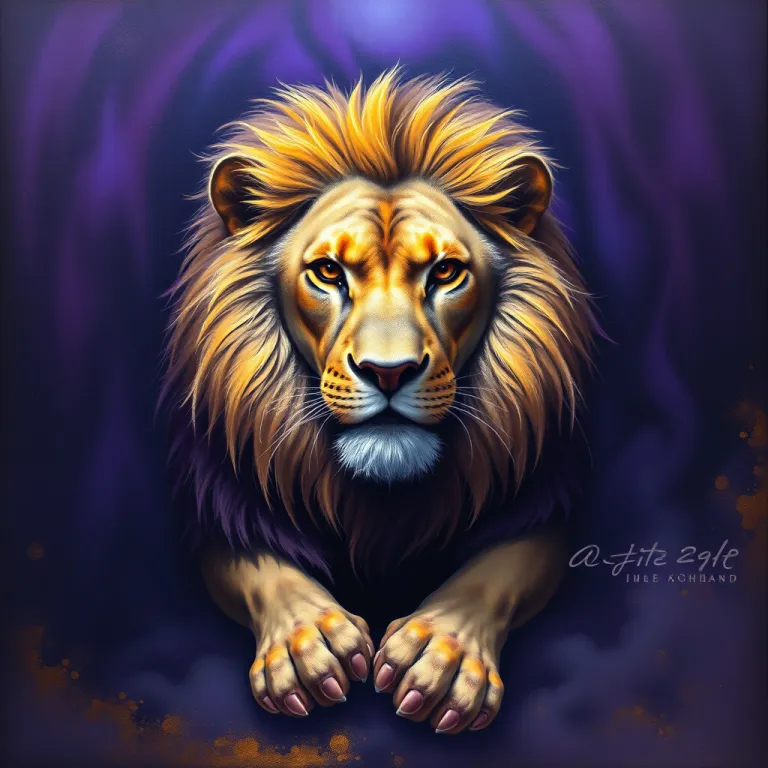 Dreaming About Lions dream card