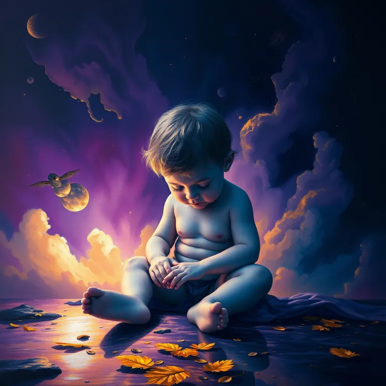 Dreaming About Losing a Child dream card