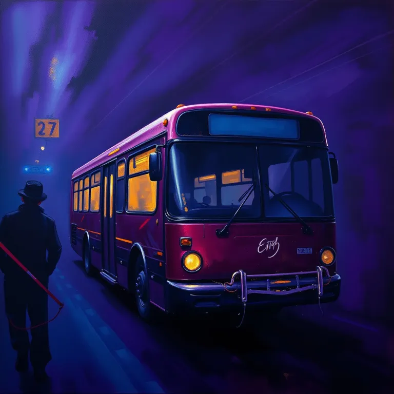 Dreaming About Missing a Bus dream card