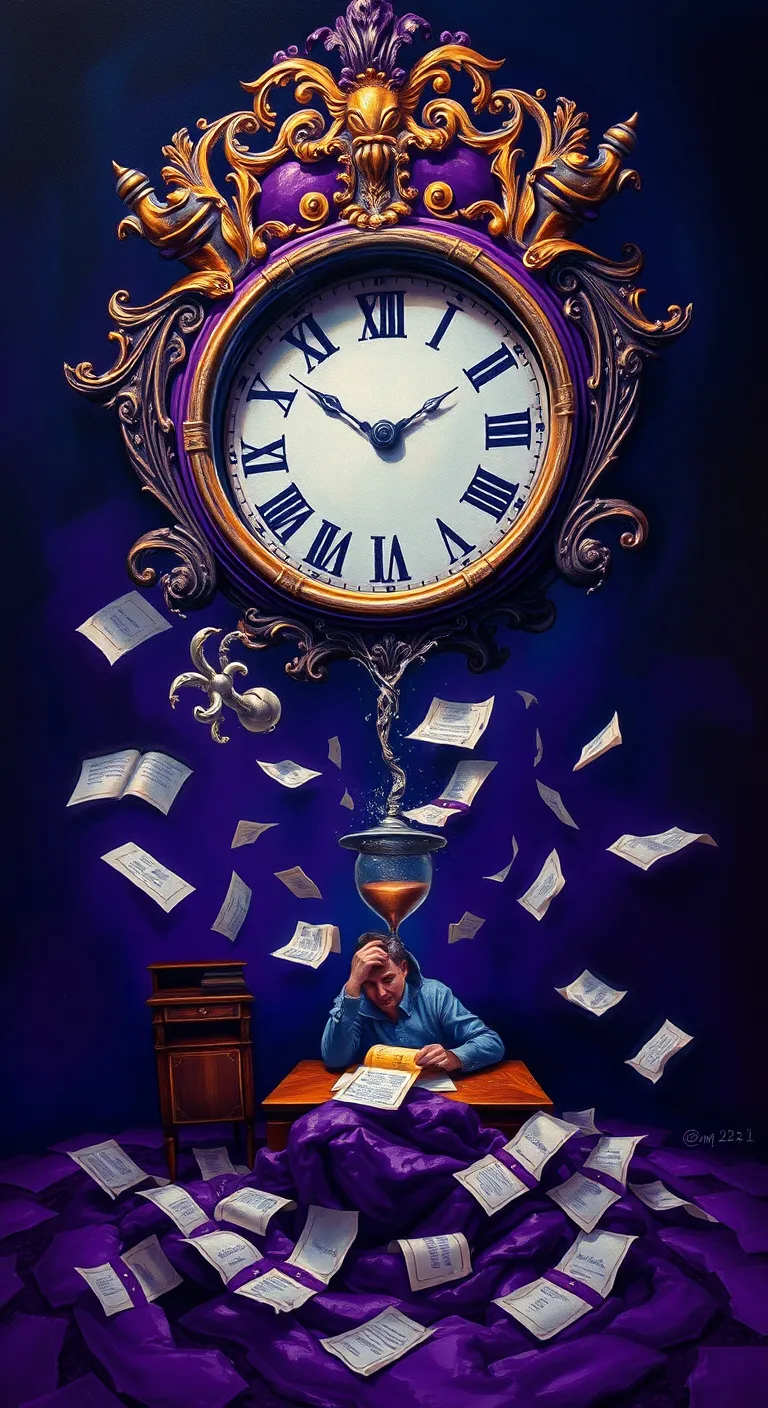 Dreaming About Missing a Deadline dream card