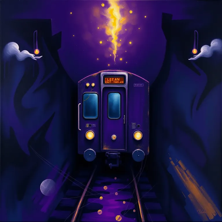 Dreaming About Missing a Train dream card