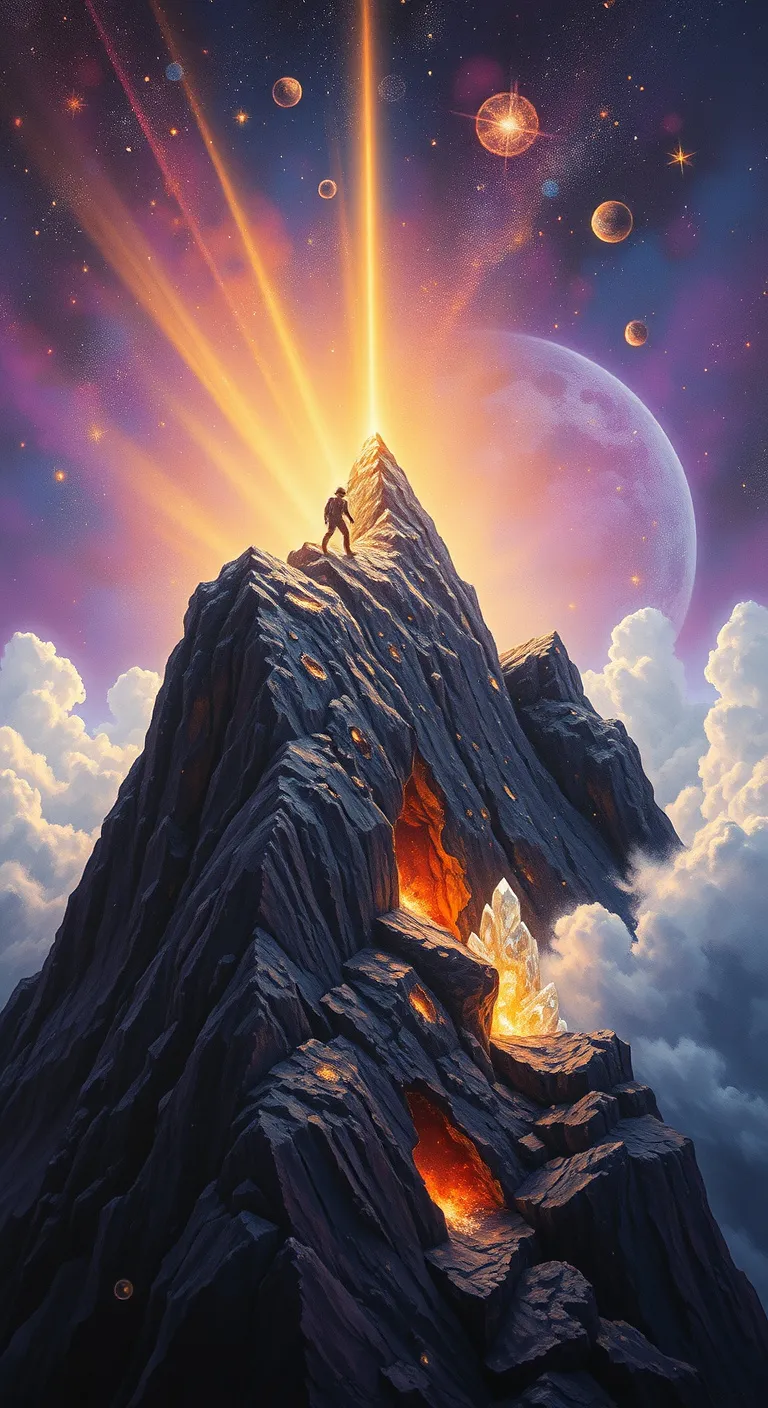 Dreaming About Mountains dream card