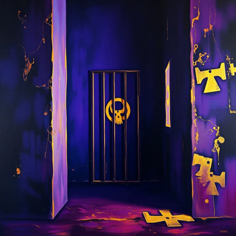 Dreaming About Prison dream card