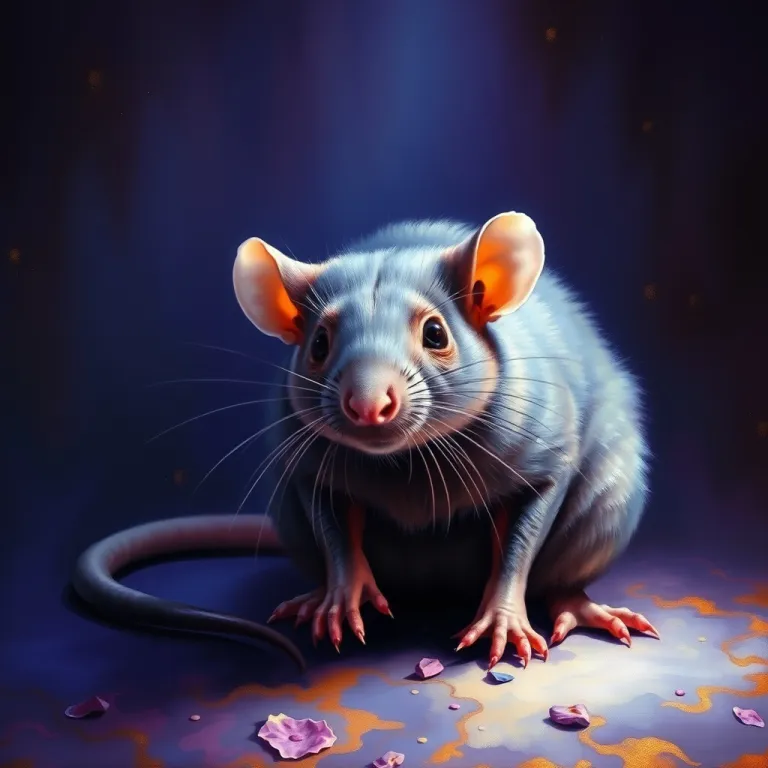 Dreaming About Rats dream card