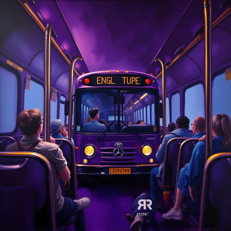 Dreaming About Riding a Bus dream card