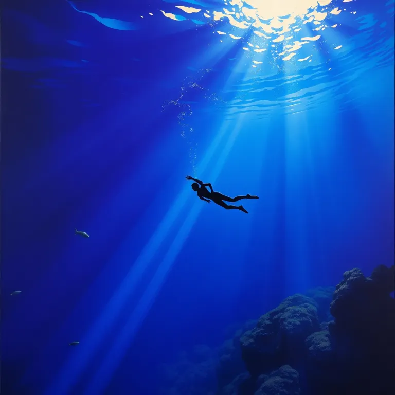 Dreaming About Swimming or the Ocean dream card