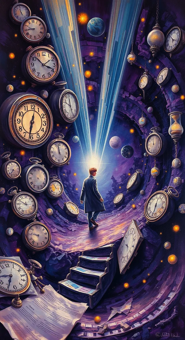 Dreaming About Time Travel dream card