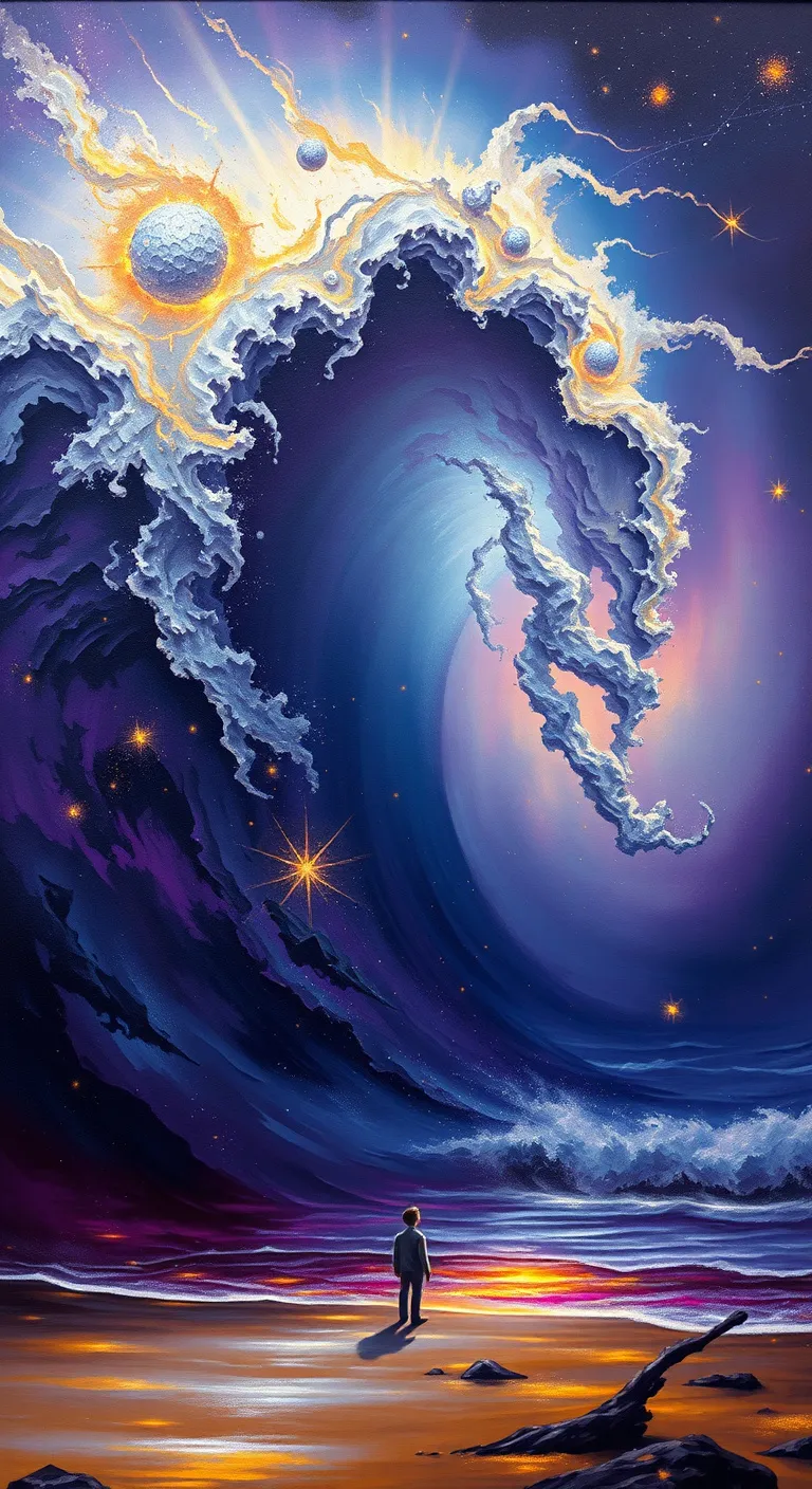 Dreaming About Tsunamis and Tidal Waves dream card