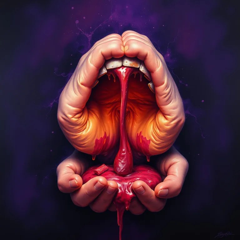 Dreaming About Vomiting dream card