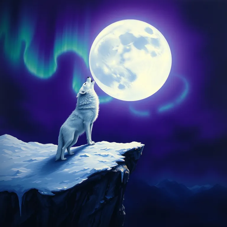 Dreaming About Wolves dream card
